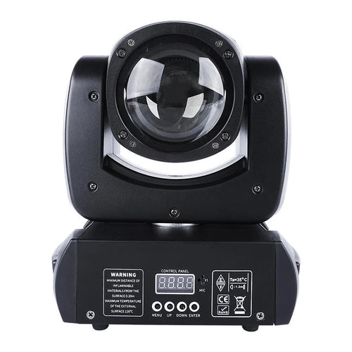 120W LED Beam Moving Head Stage Lights – RGB DMX512 DJ Disco Lighting (2Pcs)