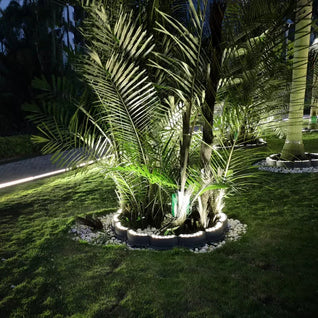 RGB LED Tree Hug Lights Outdoor Projection Lamp – IP65 Waterproof Landscape Spotlight for Garden, Yard & Park Decoration (Modular Multi-Head)