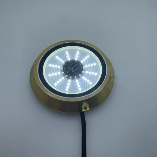 144W RGBW Marine LED Underwater Light – IP68 Boat & Yacht Submersible Lighting