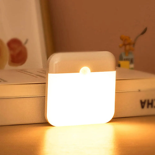 LED Motion Sensor Night Light Wireless Rechargeable