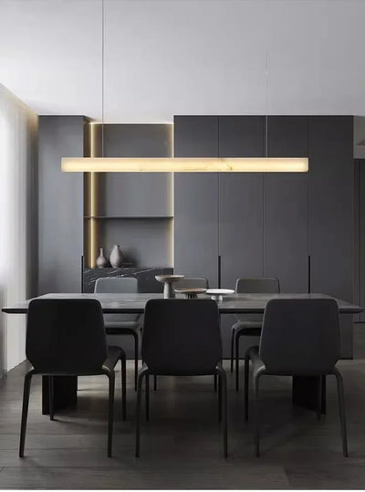 Nordic Luxury Pendant Light Modern Minimalist Pendant Light Designer Style for Office Study Dining Areas Faux Marble Chandelier