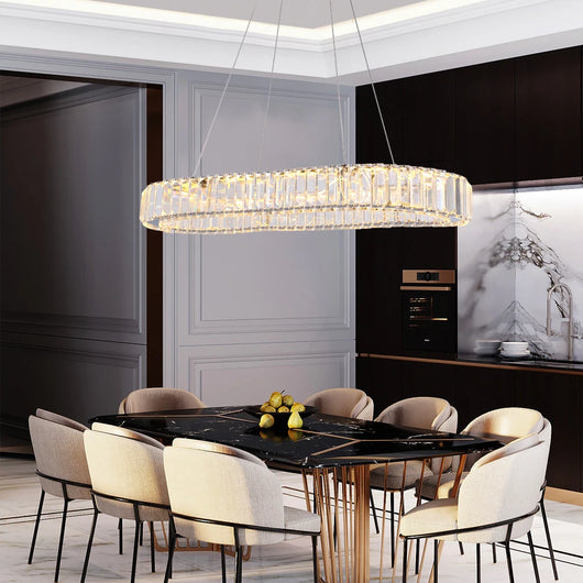 Modern Nordic Crystal LED Pendant Light