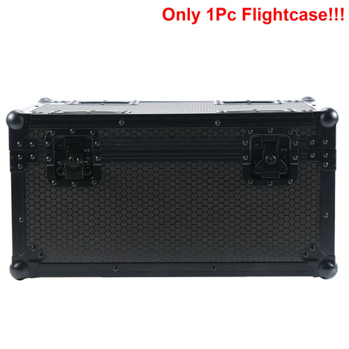6-Pack 200W RGBW LED Strobe Stage Lights with 48+8 Segment Effects & Flight Case for DJ, Concert & Event Lighting