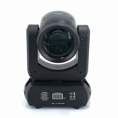 2-Pack 150W LED Moving Head Beam Lights with Prism & Gobo – DMX Stage Lighting