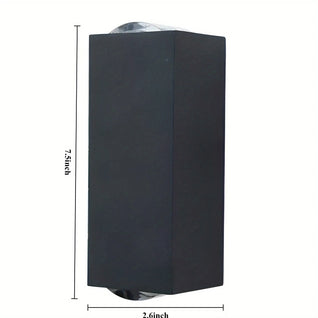Modern LED Up & Down Wall Light – Dual-Directional Ambient Lamp