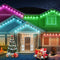 100ft Smart RGB Outdoor LED Strip Lights – Waterproof App & Voice Control