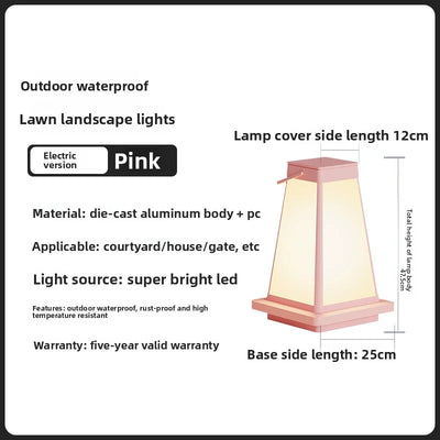 Portable Solar Outdoor Lamp – Waterproof Garden & Patio Light