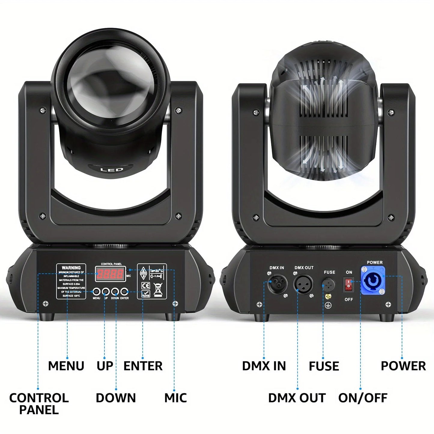 150W Moving Head Beam Light