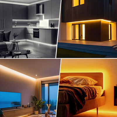 IP68 COB LED Neon Strip – 320 LEDs/m Waterproof Linear Light