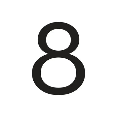Custom LED House Number Light – 3D Stainless Steel Waterproof Sign