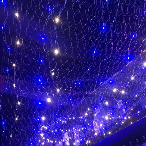 Starry Sky Net Lights – LED Ceiling Decoration for Events & Holidays