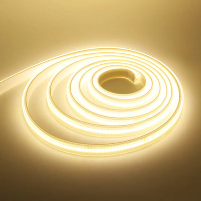 Dimmable COB LED Strip Light with Touch Switch & 23-Key Remote