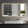 28x60 Inch LED Bathroom Mirror – Corrosion-Resistant Anti-Rust Vanity Mirror with 3-Color Dimmable Lighting