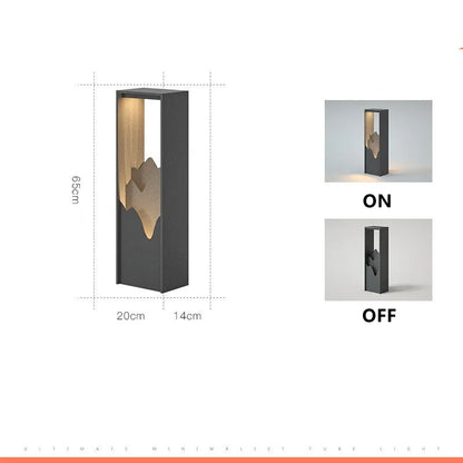 LED Lawn Light AC110V 220V Waterproof IP65 Outdoor Stainless Steel Street Lamp For Garden Path Landscape Park Courtyard Lighting