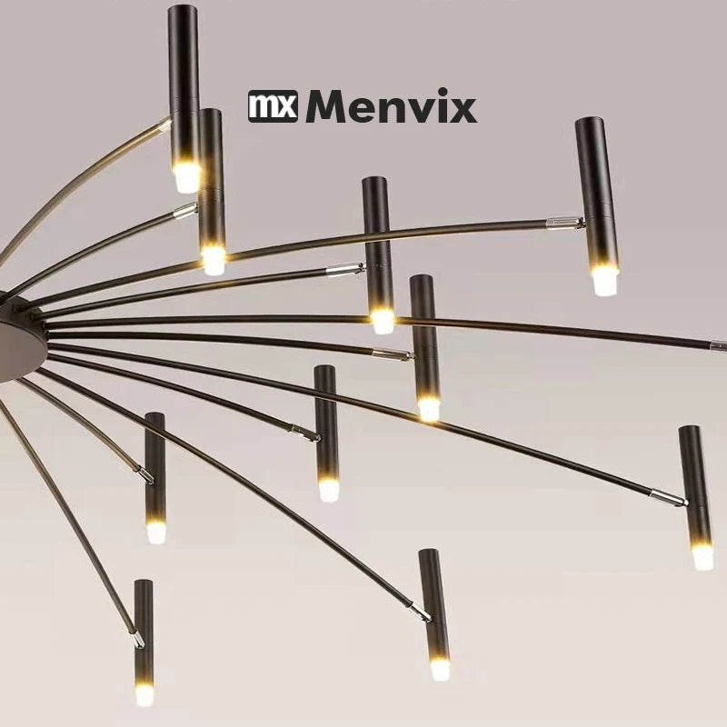 Modern Dimmable LED Chandelier with High-Lumen Illumination