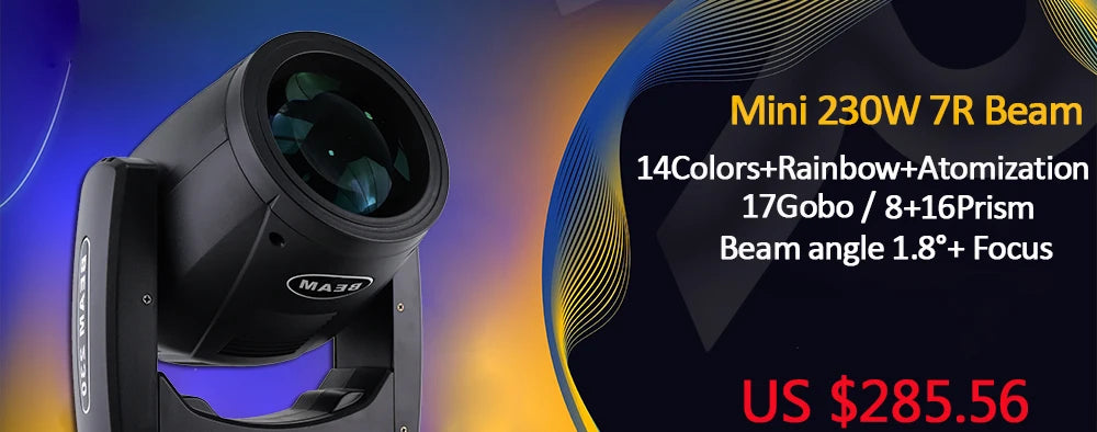 295W LED Moving Head Beam Spotlight