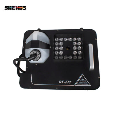 1500W RGB LED Fog Machine Set – Dual Vertical Smoke Effects (2pcs)