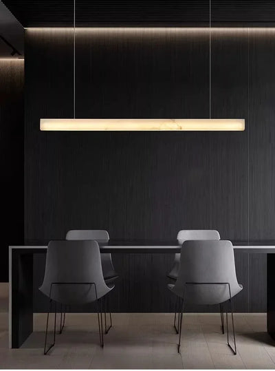 Nordic Luxury Pendant Light Modern Minimalist Pendant Light Designer Style for Office Study Dining Areas Faux Marble Chandelier
