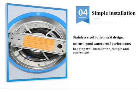 IP68 Stainless Steel LED Pool Light – Waterproof RGB Underwater Lighting