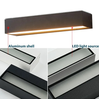 IISINUO IP65 LED Outdoor Wall Sconce – Modern Weatherproof Light