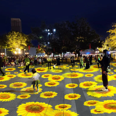 Outdoor Dynamic Projection Light – High-Lumen Special Effects Landscape & Park Lighting