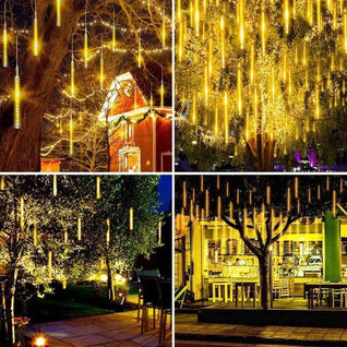 30cm LED Meteor Shower Rain Lights for Outdoor