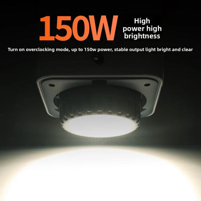 150W LED Photography Light – Dimmable 3-Color Studio & Live Streaming Fill Light