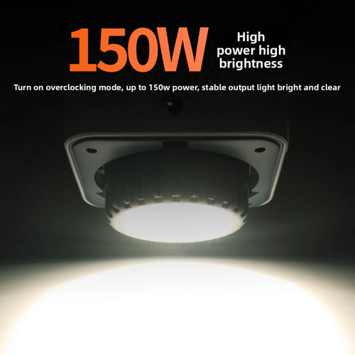 150W LED Photography Light – Dimmable 3-Color Studio & Live Streaming Fill Light