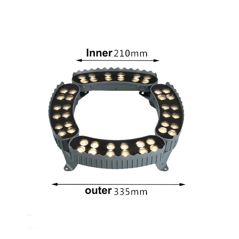 Led Tree Hug Lights Night Projection Outdoor Landscape Lamp RGB IP65 Waterproof For Home Decoration Garden Park Yard Spotlights