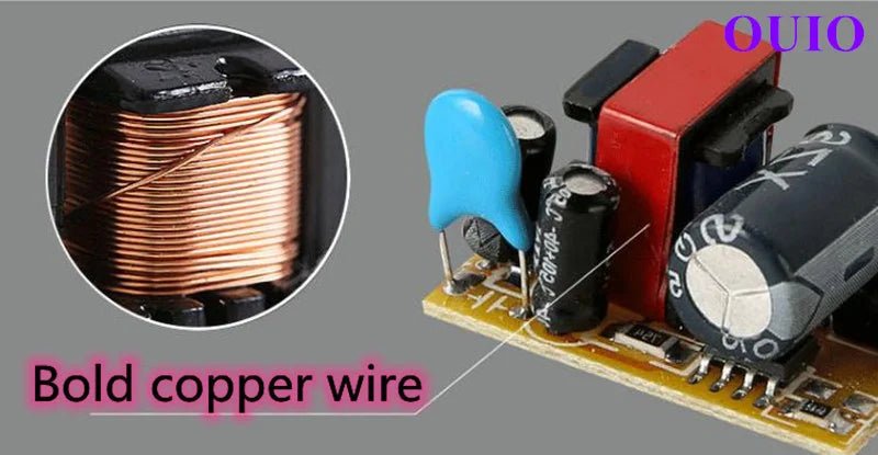 Folding Rotating COB LED Downlight with Adjustable Brightness