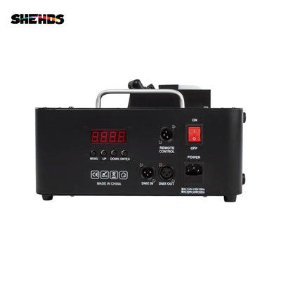 1500W RGB LED Fog Machine Set – Dual Vertical Smoke Effects (2pcs)