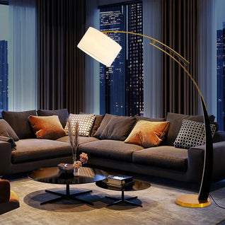 Modern LED Arc Floor Lamp – Stylish Standing Light for Home &amp; Bedroom