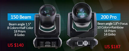 295W LED Moving Head Beam Spotlight