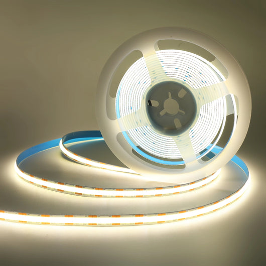COB LED Strip Light 528LEDs/m – Ultra Bright 12V/24V