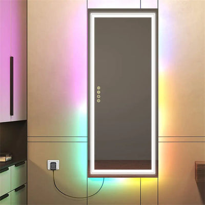 Frameless LED Bathroom Mirror – Fogless Modern Design | Replace