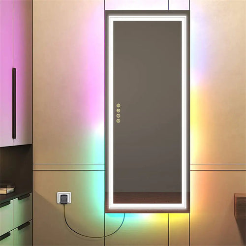 Frameless LED Bathroom Mirror – Fogless Modern Design | Replace
