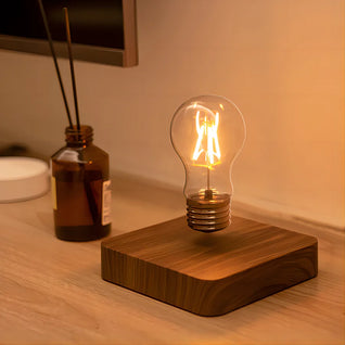 Magnetic Levitation Lamp Creativity Floating Glass LED Bulb