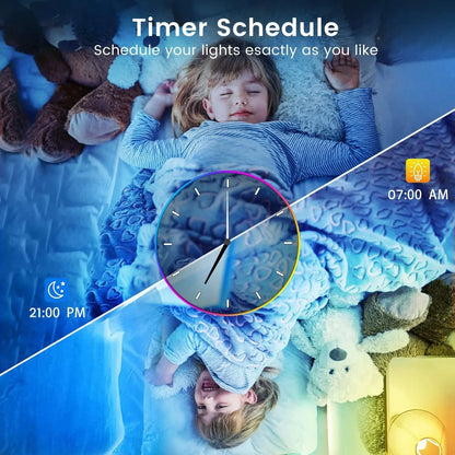 Led Smart Strip Lights with App Control Remote