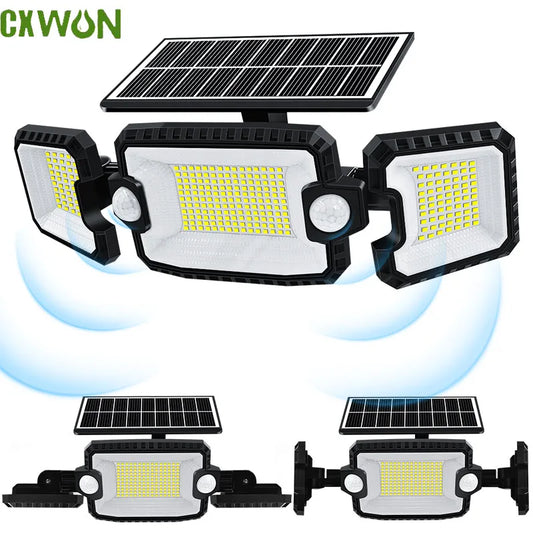 Solar Outdoor 305 LED Security Flood Lights