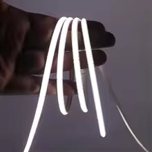 High-Density COB LED Strip Light – 3mm / 5mm, 12V–24V Dimmable