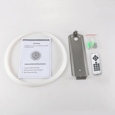 Stainless Steel RGB LED Pool Light – IP68 Waterproof Underwater Lighting