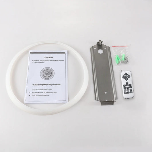 Stainless Steel RGB LED Pool Light – IP68 Waterproof Underwater Lighting
