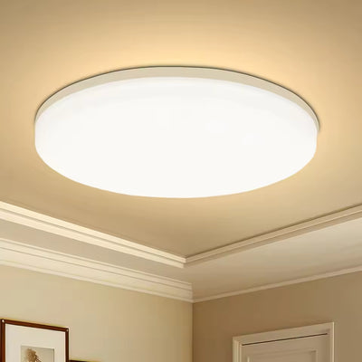 Ultra-Thin Round LED Ceiling Light – Modern Flush Mount Lamp