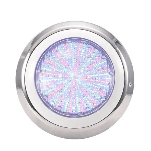 Stainless Steel RGB LED Pool Light – IP68 Waterproof Underwater Lighting