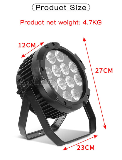 IP65 Waterproof Wireless Battery LED Par Light