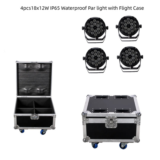 350W RGBWA UV LED Stage Wash Light – IP65 DMX Outdoor Fixture