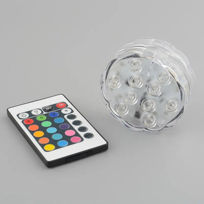 RGB Solar Floating Pool Light – IP68 Waterproof with Remote Control