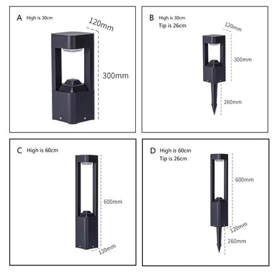 Outdoor LED Landscape Lamp – IP65 Waterproof Garden Light