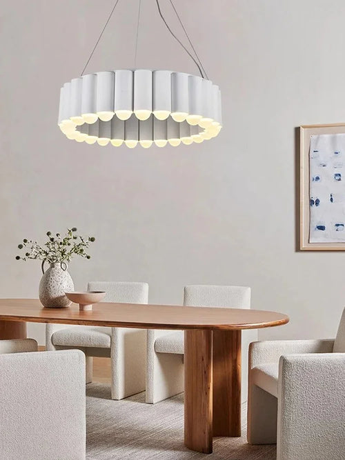 Nordic Led Carousel Pendant Light Luxury Designer Chandelier Lighting Gold Electroplating Restaurant Living Room Decor