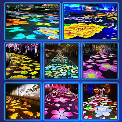 Outdoor Dynamic Projection Light – High-Lumen Special Effects Landscape & Park Lighting